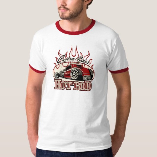 Cartoon frisierte Auto T-Shirt (Vorderseite)