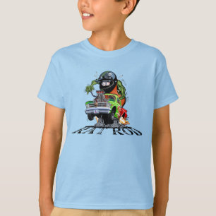 Cartoon frisierte Auto T-Shirt