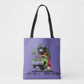 Cartoon frisierte Auto Tasche (Vorderseite)