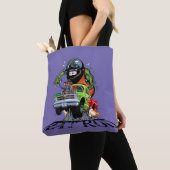 Cartoon frisierte Auto Tasche (Von Nahem)