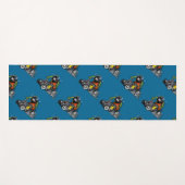 Cartoon frisierte Auto Yogamatte (Vorderseite (Horizontal))