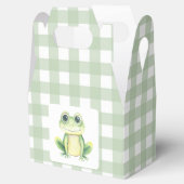 Cartoon Frog Baby Dusche Geschenkschachtel (Geöffnet)