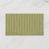 Cartoon-Frosch-Geschäft Crad Visitenkarte (Rückseite)