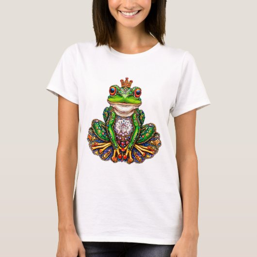 Cartoon Frosch T-Shirt (Vorderseite)