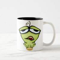 Cartoon-Frosch-Tasse