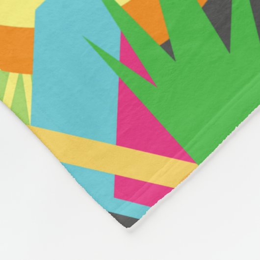 Cartoon Frucht Fleece Blanket (Ecke)