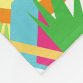 Cartoon Frucht Fleece Blanket (Ecke)