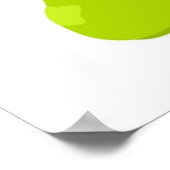 Cartoon-Früchte Vektorclientsammlung Poster (Ecke)