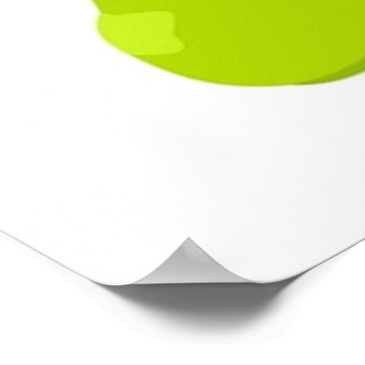 Cartoon-Früchte Vektorclientsammlung Poster (Ecke)