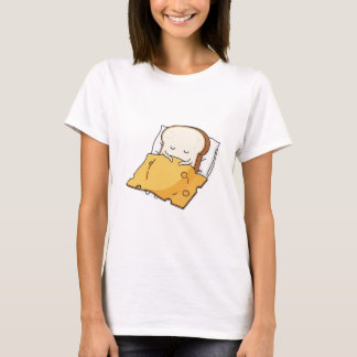 Cartoon "Funny Bread and Chese" | Niedlicher Feins T-Shirt