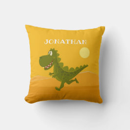 Cartoon Funny Niedlich Dinosaur Jurassic Throw Kis Kissen