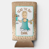 Cartoon Funny Sprichwort Niedlich Fun Cruise Fox Selters Dosenkühler (Rückseite)