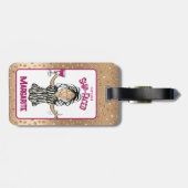 Cartoon Funny Sprichwort Schifffahrt Gepäckanhänger (Rückseite horizontal)