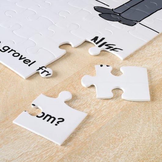 Cartoon für Bankkredite Puzzle (Seite)