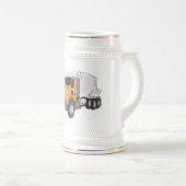 Cartoon für Betonmischer Bierglas (VorderseiteRechts)