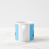 Cartoon für Betonmischer Espressotasse (Rückseite)