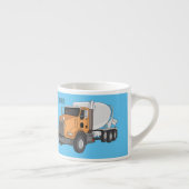 Cartoon für Betonmischer Espressotasse (Rechts)