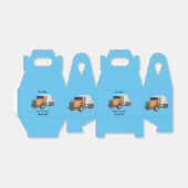 Cartoon für Betonmischer Geschenkschachtel (Ungefaltet)