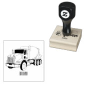 Cartoon für Betonmischer Gummistempel (Stempel)