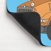 Cartoon für Betonmischer Mousepad (Ecke)