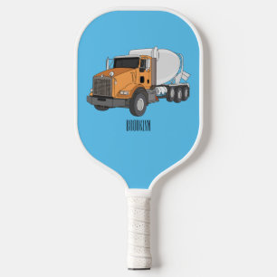 Cartoon für Betonmischer Pickleball Schläger