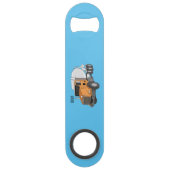 Cartoon für Betonmischer Speed Flaschenöffner (Vorderseite)