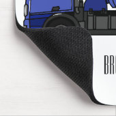 Cartoon für Betonmischfahrzeuge Mousepad (Ecke)