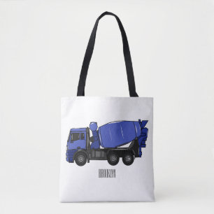 Cartoon für Betonmischfahrzeuge Tasche