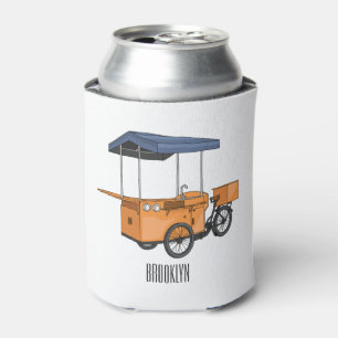 Cartoon für Bike-Food-Karren Dosenkühler