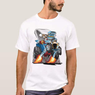 Cartoon für den benutzerdefinierten T-Eimer-Roads T-Shirt