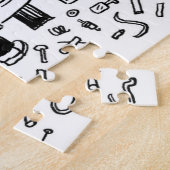 Cartoon für den Kfz-Service Puzzle (Seite)