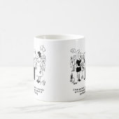 Cartoon für den Treppenlift. Kaffeetasse (Mittel)