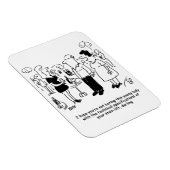 Cartoon für den Treppenlift. Magnet (Rechte Seite)