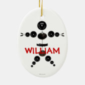 Cartoon für die Eigengewicht Keramikornament (Hinten)