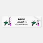 Cartoon für die Schubkarre und den Handwagen Autoaufkleber (Vorne)