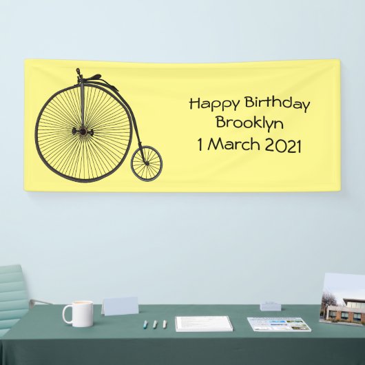 Cartoon für Fahrräder Banner (Messe)