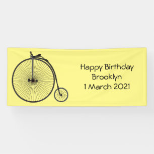 Cartoon für Fahrräder Banner