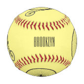 Cartoon für Fahrräder Baseball (Rückseite)