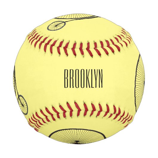 Cartoon für Fahrräder Baseball (Rückseite)