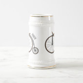 Cartoon für Fahrräder Bierglas (Mittel)
