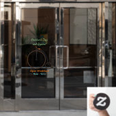 Cartoon für Fahrräder Fensteraufkleber (Büro Tür)