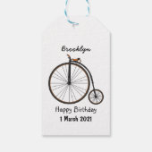 Cartoon für Fahrräder Geschenkanhänger (Rückseite)