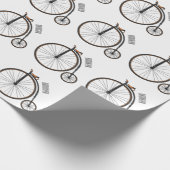 Cartoon für Fahrräder Geschenkpapier (Ecke)