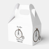 Cartoon für Fahrräder Geschenkschachtel (Rückseite)