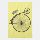 Cartoon für Fahrräder Geschirrtuch (Vertikal)