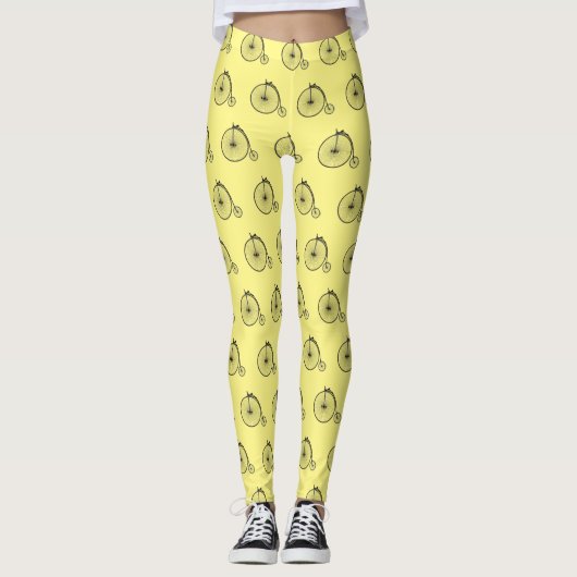 Cartoon für Fahrräder Leggings (Vorderseite)