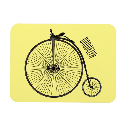 Cartoon für Fahrräder Magnet (Horizontal)