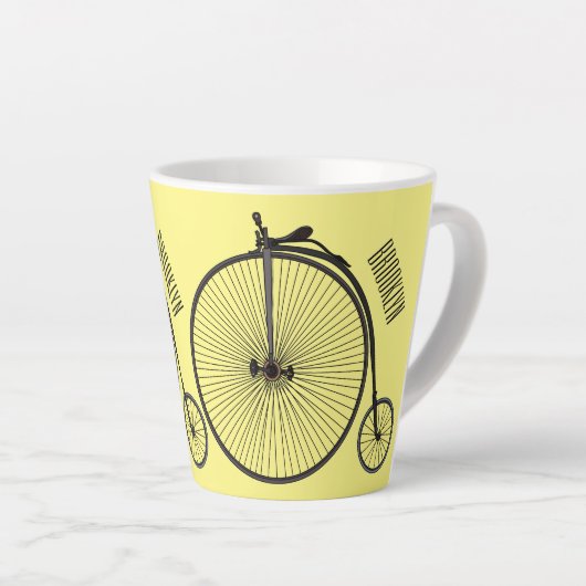 Cartoon für Fahrräder Milchtasse (Rechte Ecke)