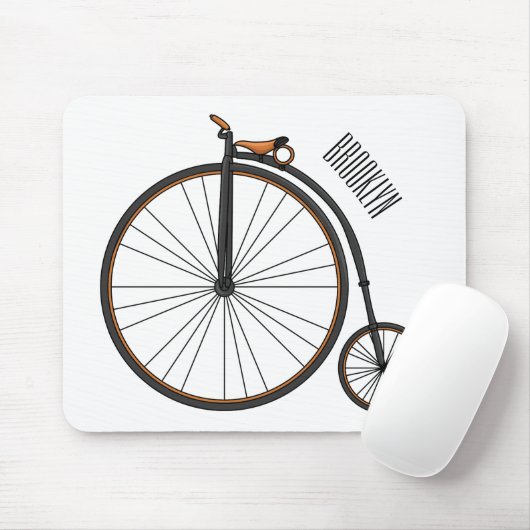 Cartoon für Fahrräder Mousepad (Mit Mouse)