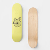 Cartoon für Fahrräder Skateboard (Vorderseite)